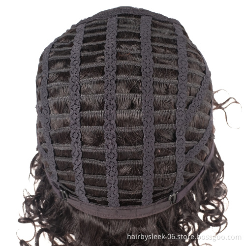 Rebecca Fashion Cheap Short Curly Wigs Bouncy Hair Natural Wave Brazilian Hair Hot Sell Best Human Hair Wig With Bangs